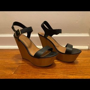 GOOD CONDITION Charlotte Russe wedges